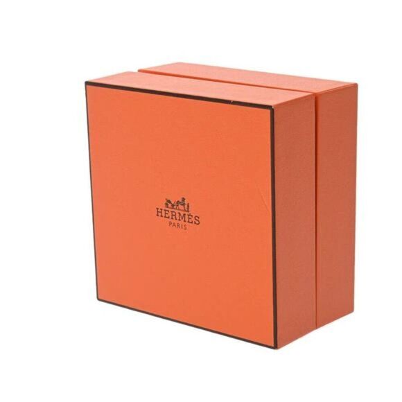 Hermes Enamel TGM Striped Pattern Bangle - Picture 9 of 9